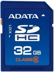 A-DATA - Card SDHC 32GB (Class 6)