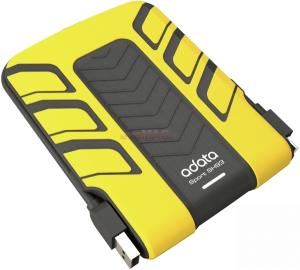 A-DATA - Promotie HDD Extern Sport SH93, 640GB, USB 2.0 (Yellow) + CADOU