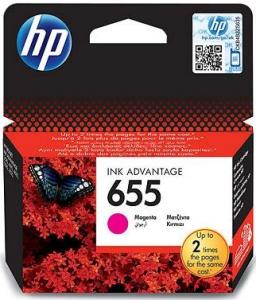 HP -  Cartus cerneala 655 (Magenta) 8 Bani cost/pagina