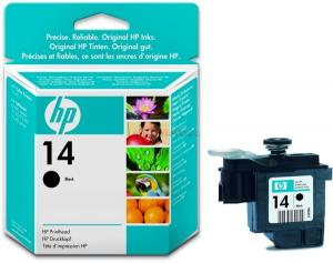 HP - Cap printare HP  14 (Negru)