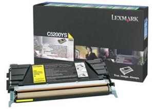 Lexmark - Toner Lexmark 00C5200YS (Galben - program return)