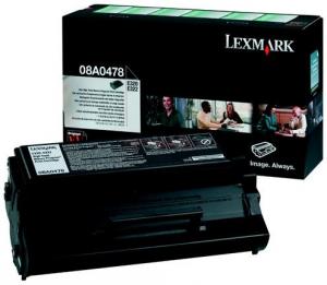 Lexmark - Toner Lexmark 08A0478 (Negru - de mare capacitate - program return)