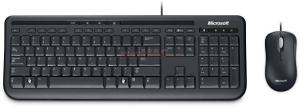 Microsoft -  Promotie Kit Tastatura Microsoft si Mouse Wired Desktop 600