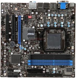 MSI -  Placa de baza MSI 760GM-E51 (FX), AMD760G+SB710, AM3+, DDR III, PCI-E 16x
