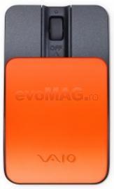 Sony VAIO - Mouse Laser Wireless Bluetooth Mini VGP-BMS15 (Portocaliu)