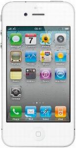 Apple - Promotie Telefon Mobil iPhone 4, 1GHz, iOS 5, TFT capacitive touchscreen 3.5", 5MP, 8GB (Alb)