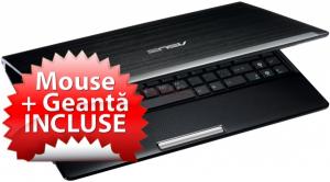 ASUS - Laptop UL30A-QX159V (Windows 7 HP 64 Bit, Baterie 5600 mAh, Negru)