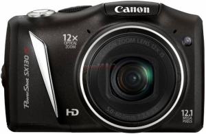 Canon - Camera Foto PowerShot SX130 IS (Neagra)