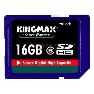 Kingmax - Card Kingmax SDHC 16GB (Class 6)