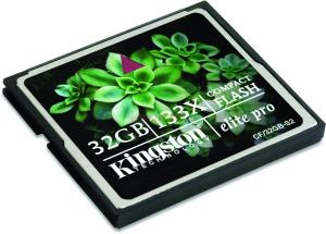 Kingston - Card CF Elite Pro 133X&#44; 32GB