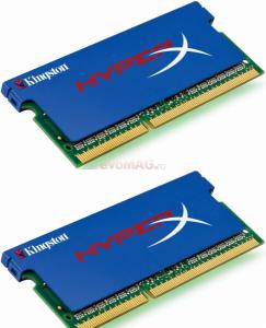 Kingston - Memorie Laptop 4096MB 1066MHz Kit (2x2GB)