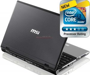 MSI - Cel mai mic pret! Laptop CR620-043XEU (Core i3)