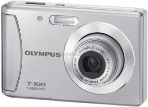 Olympus - Camera Foto T-100 (Argintie)