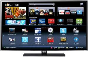 Samsung - Televizor LED Samsung 46" UE46ES5500, Full HD, Smart TV, Wide Color Enhancer Plus, Clear Motion Rate 100, ConnectShare, Dolby Digital Plus