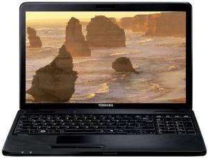 Toshiba - Laptop Satellite C660D-158 (AMD E240, 15.6", 1GB, 250GB, Negru)