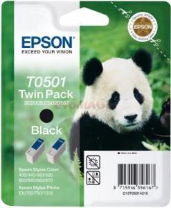 Epson - Pachet dublu T0501 Negru-24821