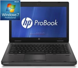 HP - Cel mai mic pret!   Laptop ProBook 6460b (Intel Core i3-2310M, 14", 4GB, 320GB @ 7200rpm, Intel HD 3000, Gigabit LAN, BT, FPR, Win7 Pro 64) + CADOU
