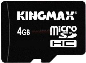 Kingmax -   Card Kingmax microSDHC 4GB (Class 2)