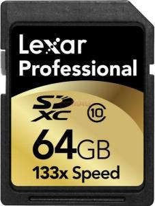 Lexar - Card SDXC 64GB (Class 10) 133X