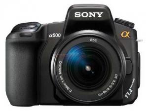 Sony - DSLR A500 + Obiectiv 18-55SAM