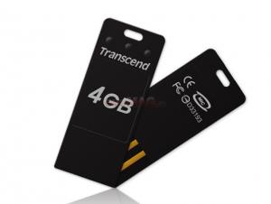 Transcend - Stick USB JETFLASH 4GB (Negru)