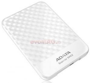 A-DATA - Promotie HDD Extern SH02&#44; 320GB&#44; USB 2.0 (Alb)