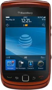 BlackBerry - Telefon Mobil 9800 Slider Torch, 624MHz, BlackBerry OS 6.0, TFT capacitive touchscreen 3.2'', 5MP, 4GB (Red)