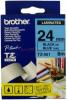 Brother - banda laminata tz551 24mm (negru/albastru)