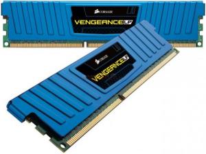 Corsair - Memorii Vengeance Blue LP DDR3, 2x4GB, 1600 MHz (dual channel)