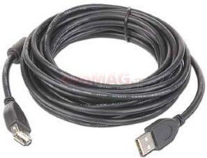Gembird - Cablu prelungitor USB 2.0&#44; 5m