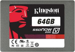 Kingston - SSD Kingston V200, 64GB, SATA III 600 (MLC)