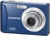 Olympus - camera foto t-100 (albastra) + husa melbourne 10 + card