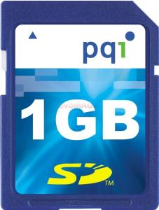PQI - Card SD Standard&#44; 1GB