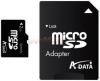 A-data - card microsd 2gb + adaptor sd