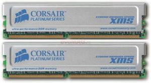Corsair - Memorii XMS DDR1&#44; 2x1GB&#44; 400MHz