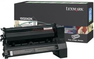 Lexmark - Toner Lexmark 15G042K (Negru - de mare capacitate - program return)