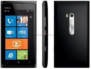 NOKIA - Telefon Mobil Lumia 900, 1.4GHz Scorpion, Microsoft Windows Phone 7.5, AMOLED capacitive touchscreen 4.3", 16GB, 8MP, Wi-FI, 3G (Negru)