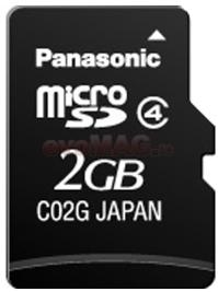 Panasonic - Card microSD 2GB (Class 4)