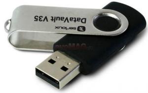 Serioux - Promotie cu stoc limitat!   Stick USB DataVault V35 16GB (Negru)