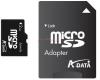 A-data - card microsd 2gb + adaptor