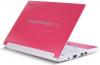 Acer - Laptop Aspire One Happy-2DQpp (Roz-Candy Pink, Atom N450, 10.1", 1GB, 250GB, 6cell, Win7 si Android)