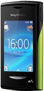 Sony Ericsson - Telefon Mobil Yendo W150, TFT capacitive touchscreen 2.6", 2MP, 5MB (Verde)