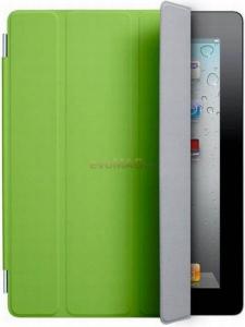 Apple - Lichidare! Husa SmartCover din Poliuretan pentru iPad 3 (Verde)  Originala