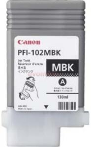Canon - Cartus cerneala PFI-102MBK (Negru mat)