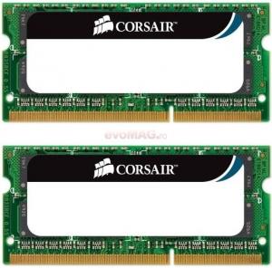 Corsair - Memorii Corsair MAC SO-DIMM DDR3, 2x4GB, 1333 MHz (9-9-9-40)