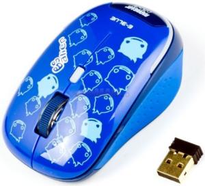 E-Blue - Mouse E-Blue Wireless Monster Babe (Albastru)