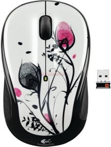 Logitech - Cel mai mic pret!  Mouse Optic Wireless M325 (Fingerprint Flowers)