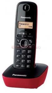 Panasonic - Telefon Fix KX-TG1611FXR (Rosu)