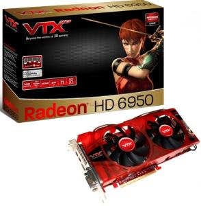 VTX3D - Promotie Placa Video Radeon HD 6950 2GB&#44; GDDR5&#44; 256 bit&#44; Dual-link DVI-I&#44; Single-Link DVI-D&#44; HDMI&#44; DisplayPort&#44; PCI-E 2.1