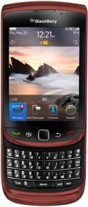 BlackBerry - Telefon Mobil 9800 Slider Torch, 624 MHz, BlackBerry 6.0, TFT capacitive touchscreen 3.2", 5MP, 4GB (Rosu)